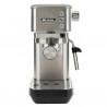 Еспресо машина Ariete ESPRESSO METAL SLIM 1380/10, 1300W, 15 bar, 1.1 л, Персонализиране на дължината на кафето, Инокс