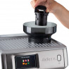 Еспресо машина Ariete ESPRESSO METAL PRO 1312/10, 1600W, 15 bar, 2 л, Тъчскрийн, Вградена мелачка с 11 степени, Неръждаема стомана, Инокс