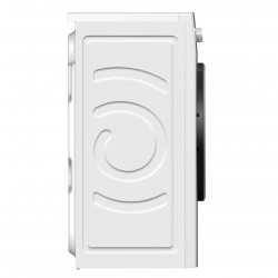 Пералня с предно зареждане Tesla WF71460T, 7 кг, 16 програми, 1400 rpm, Инверторен мотор, Клас А, Отложен старт, Защита от деца, Бял/сив