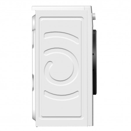 Пералня с предно зареждане Tesla WF71460T, 7 кг, 16 програми, 1400 rpm, Инверторен мотор, Клас А, Отложен старт, Защита от деца, Бял/сив