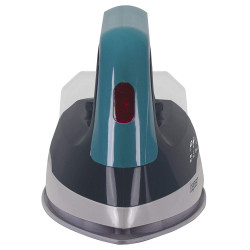 Ютия Beper P204CAL200, 2250W, Керамична плоча, Термостат, Филтър, Непрекъснат цикъл, Бял/синьозелен