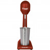 Фрапе миксер Beper BP.690, 100W, 500 мл, 2 скорости, Иноксова бъркалка, Червен/инокс