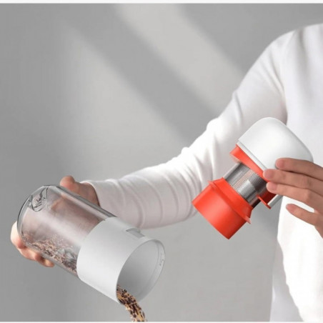 Прахосмукачка за акари и прах Xiaomi BHR8943EU Dust Mite Vacuum Cleaner Pro, 400W, 0.5 л, 3000/40000 rpm/min, 14 kPa, Cyclon, 4 степенна филтрация, LED дисплей, Бял