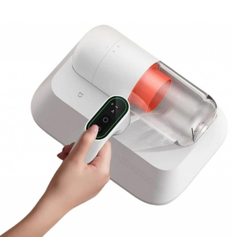 Прахосмукачка за акари и прах Xiaomi BHR8943EU Dust Mite Vacuum Cleaner Pro, 400W, 0.5 л, 3000/40000 rpm/min, 14 kPa, Cyclon, 4 степенна филтрация, LED дисплей, Бял