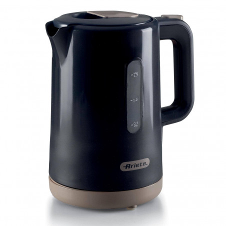 Електрическа кана Ariete BREAKFAST 2846/00, 2200W, 1.7 л, Автоматично изключване, Подвижен филтър, Тъмносив