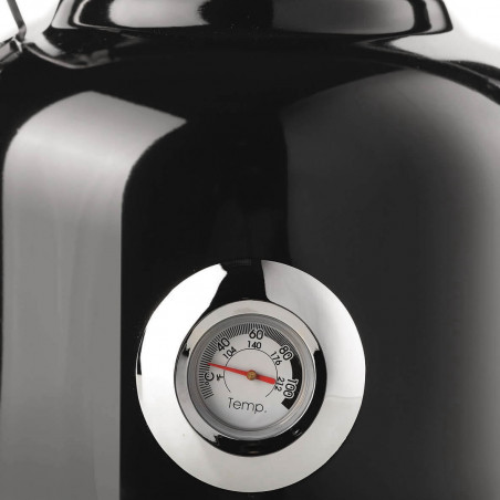 Електрическа кана Ariete MODERNA 2854/02, 2000W, 1.7 л, Термометър, 360C безжична основа, Подвижен филтър, Черен