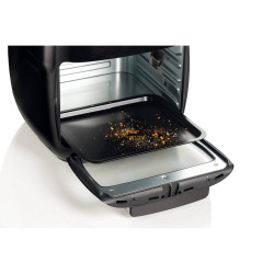 Фритюрник-фурна с горещ въздух Ariete AIRY FRYER OVEN 4619/00, 2000W, 11 л, 8 програми, 80-200C, Ротационен грил, Таймер, Черен