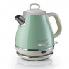 Електрическа кана Ariete VINTAGE 2868/04, 1630W, 1 л, Метален корпус, Бързо завиране, Безжична основа, Зелен
