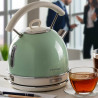 Електрическа кана/чайник Ariete VINTAGE 2877/04, 2000W, 1.7 л, Стоманен корпус, Студена повърхност, 360 основа, Зелен