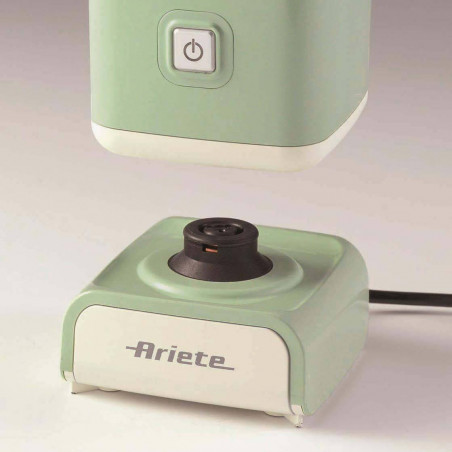 Уред за разпенване на мляко Ariete VINTAGE 2878/04, 500W, 0.25 л, Топла и студена пяна, Зелен