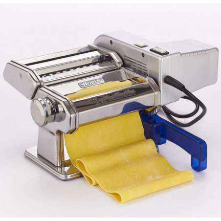Електрическа машина за паста Ariete PASTAMATIC 1593/00, 90W, 2 скорости+импулс, 9 нива на дебелина, 5 форми, Инокс