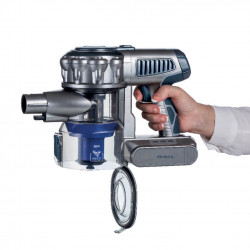 Вертикална прахосмукачка Ariete SCOPA Digital 2723/00, 200W, Цифров мотор, HEPA филтрация на въздуха, LED светлини, Моторизирана четка, Оранжев