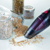 Ръчна прахосмукачка Ariete WET & DRY CORDLESS 2474/00, 400 мл, Батерия LI-Ion 1200 mAh/3.6V, Автономия 12 мин, Миещ се филтър, Черен/Червен