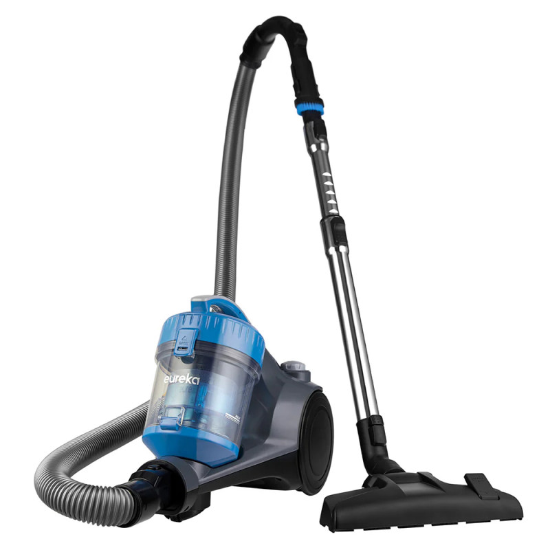 Прахосмукачка Eureka Whirlwind NEN110A, 700W, 14 kPa, 1.5 л, Лек дизайн, Миещ се HEPA филтър, Син