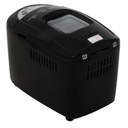 Хлебопекарна Mesko MS 6022, 1/1.5 кг, 850 W, 15 програми, LCD Дисплей, Двойна бъркалка, Подвижна кошница, Черен