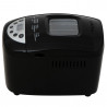 Хлебопекарна Mesko MS 6022, 1/1.5 кг, 850 W, 15 програми, LCD Дисплей, Двойна бъркалка, Подвижна кошница, Черен