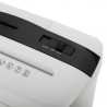 Шредер за документи Adler AD 1037, 200 W, 13 л, До 22 см, 6 листа наведнъж, Слот за CD/DVD и кредитни карти, Автоматичен старт/стоп, Функция обратен ход, 69 dB, Бял