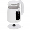 Електрическа кана Adler AD 1305, 1850/2200 W, 1.7 л, Сензорен контрол, Цветен LCD дисплей, Пет температурни настройки 40-100°C, Филтър против утаяване, Бял/златист