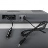 Хладилна чанта Adler AD 8094, 22 литра, 45/55 W, 12V/220V, Климатичен клас ST, Специална изолация C5H10, Сив