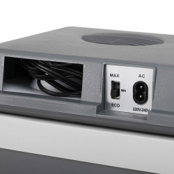 Хладилна чанта Adler AD 8094, 22 литра, 45/55 W, 12V/220V, Климатичен клас ST, Специална изолация C5H10, Сив