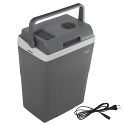 Хладилна чанта Adler AD 8094, 22 литра, 45/55 W, 12V/220V, Климатичен клас ST, Специална изолация C5H10, Сив