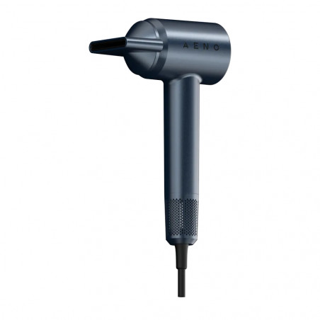 Сешоар AENO HD3 AHD0003, 1500W, Безчетков мотор, 3 скорости, 5 нива, 68 dB, LED дисплей, Син