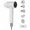 Сешоар AENO HD5 AHD0005W, 1500W, Безчетков мотор, 2 скорости, 3 нива, 67 dB, Функция AI, Гласов контрол, Бял
