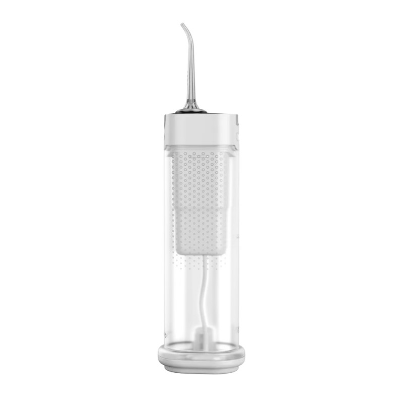 Дентален иригатор AENO DI3 ADI0003, 5 V, 10 W, 240 мл, 140 psi, 5 режима на почистване, 3 накрайника, Бял