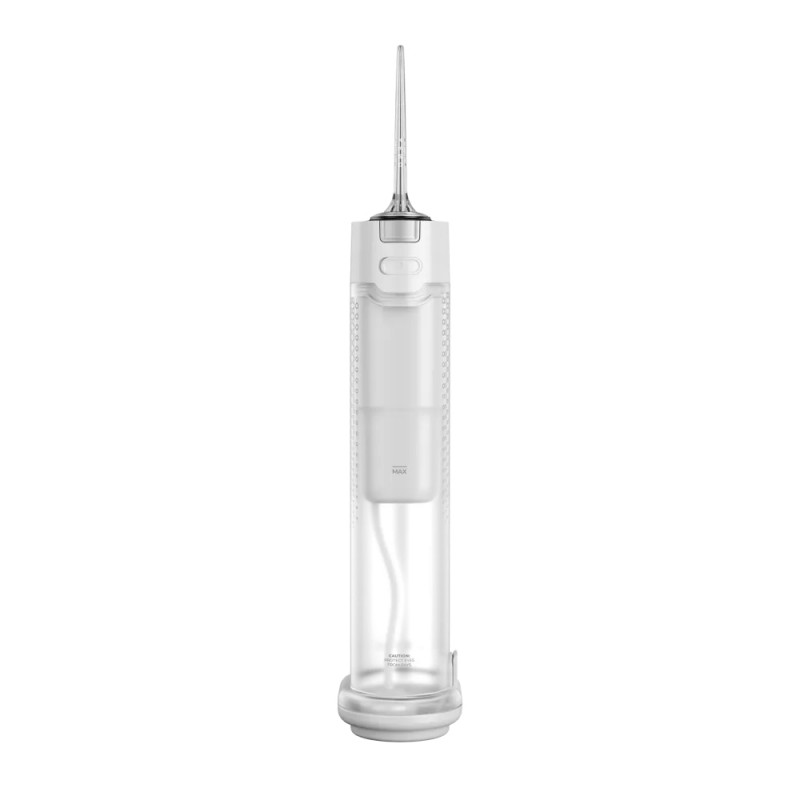 Дентален иригатор AENO DI3 ADI0003, 5 V, 10 W, 240 мл, 140 psi, 5 режима на почистване, 3 накрайника, Бял