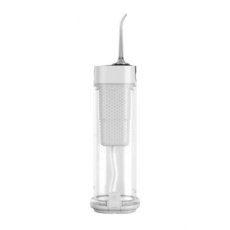 Дентален иригатор AENO DI3 ADI0003, 5 V, 10 W, 240 мл, 140 psi, 5 режима на почистване, 3 накрайника, Бял