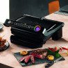 Електрическа скара Tefal OptiGrill+ Snacking&Baking GC714834, 2000W, 6 програми, Функция замразени храни, Незалепващо тефлоново покритие, Аксесоар за закуски и печене, Max 240C, Черен