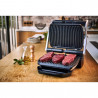 Електрическа скара Tefal OptiGrill+ Waffles GC716D12, 2000W, 6 програми, Тефлоново незалепващо покритие, Плочи за гофрети, Температурен контрол, Max 275C, Инокс