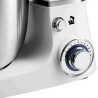 Кухненски робот със стоманена купа Hausberg HB-7605AB, 1000W, 5 л, 6 скорости, LED, Блендер, Миксер, Месомелачка, Бял