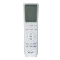 Инверторен климатик Tesla TT34TP91-1232IHWT, 12000 BTU, 20 м2, Wi-Fi, Турбо, Follow me, Самодиагностика, LED, Йонизатор, Бял