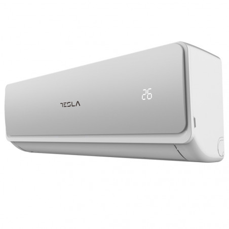 Инверторен климатик Tesla TA36FFLL-1232IA, 12000 BTU, 20 м2, A++/A+, Интелигентен въздушен поток, Самопочистване, Антибактериална функция, Турбо, ECO, LED, Бял
