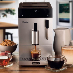 Кафеавтомат Ariete Diadema Automatica 1452/00, 1.5 л, Вградена мелачка, 1350W, 19 bar, Сензорен дисплей, Стиймър, Черен
