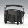 Уред 3в1 Ariete TOAST & GRILL SLIM 1911/10, Тостер, Грил, Скара, 1000W, 230C, Незалепващо покритие, Регулируема горна плоча, Инокс