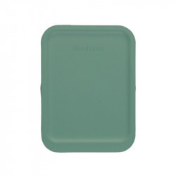 Кош за разделно събиране на боклук Brabantia Sort&Go 1003234, 12 л, Дръжка, Възможност за стенен монтаж, Тъмнозелен