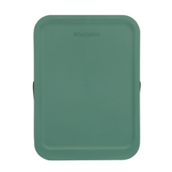 Кош за разделно събиране на боклук Brabantia Sort&Go 1003236, 25 л, Дръжка, Възможност за стенен монтаж, Тъмнозелен