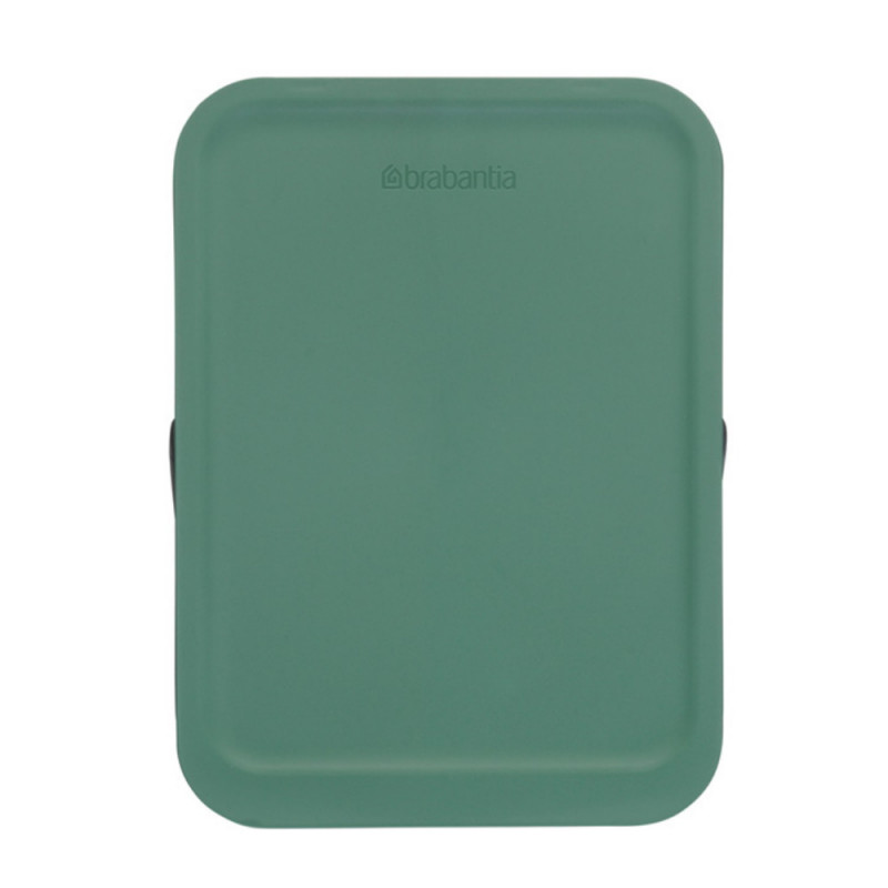 Кош за разделно събиране на боклук Brabantia Sort&Go 1003236, 25 л, Дръжка, Възможност за стенен монтаж, Тъмнозелен