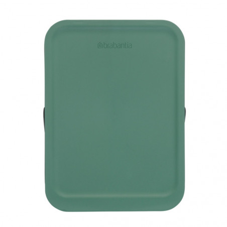 Кош за разделно събиране на боклук Brabantia Sort&Go 1003236, 25 л, Дръжка, Възможност за стенен монтаж, Тъмнозелен