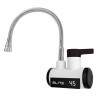 Нагревател за вода Elite EHD-2569, За стена, 3300W, Въртене на 360 градуса, До 120C, Цифров дисплей, IPX4, Сребрист