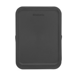 Кош за разделно събиране на боклук Brabantia Sort&Go 1003237, 25 л, Дръжка, Възможност за стенен монтаж, Тъмносив