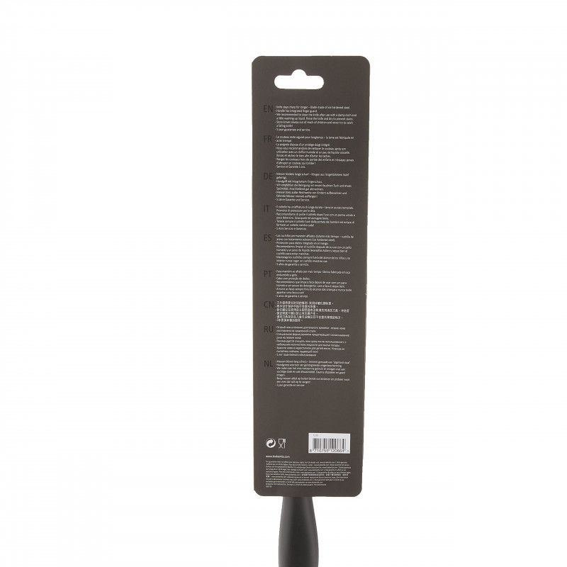 Нож за месо Brabantia Tasty+ 1001164, 20 см, Закалена стомана, Устойчив на надраскване и корозия, Тъмносив