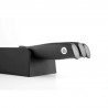 Комплект 3 бр ножове Brabantia Tasty+ 1001176, Закалена стомана, Устойчиви на надраскване и корозия, Тъмносив