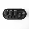 Комплект ножове 5 бр Brabantia Tasty+ 1001177, Закалена стомана, Устойчиви на надраскване и корозия, Тъмносив