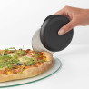 Нож за пица Brabantia Tasty+ 1001175, Компактен, Предпазител, Закалена стомана, Тъмносив