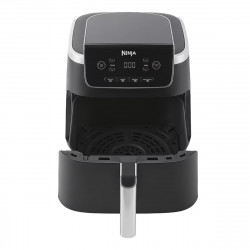 Фритюрник с горещ възду Ninja AF140EU PRO, 1750W, 4.7 л, 40-240C, 4 програми, Таймер, AirCrisp, Незалепващо покритие, Черен