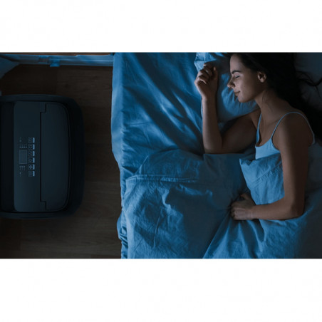 Мобилен климатик Tesla TTMYB-12CHW, 12000 BTU, Клас А, Wi-Fi, I sleep, 3 скорости, LED дисплей, Дистанционно, Черен