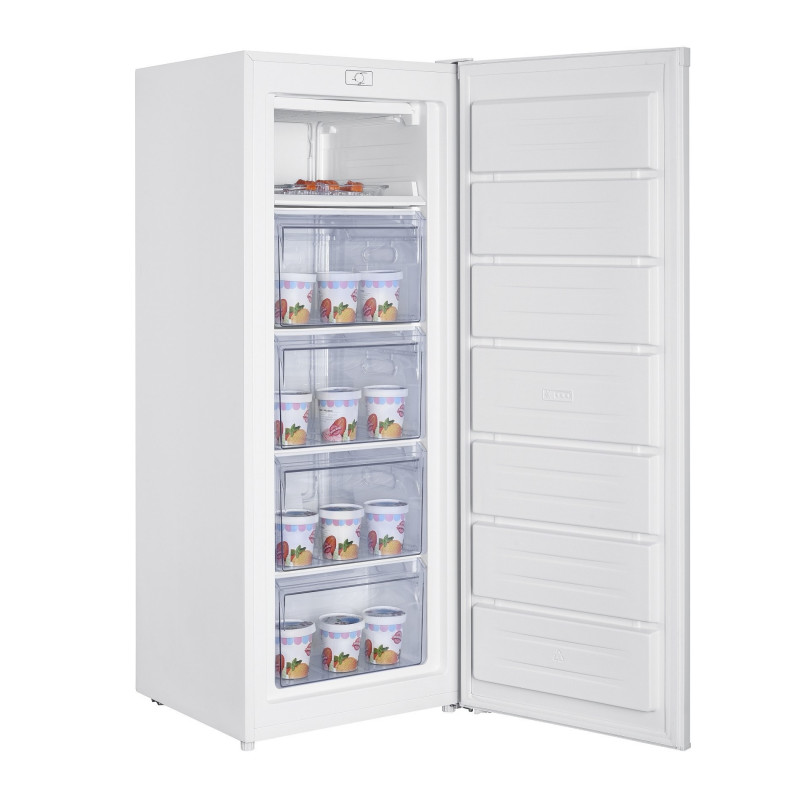 Фризер Tesla RU1700HE, 100W, 168Л, Енергиен клас E, Обръщаща се врата, Тиха работа, Бял